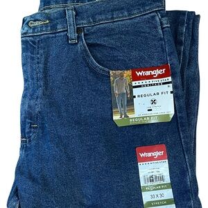 Wrangler Men's Straight Fit Denim Jeans NWOT